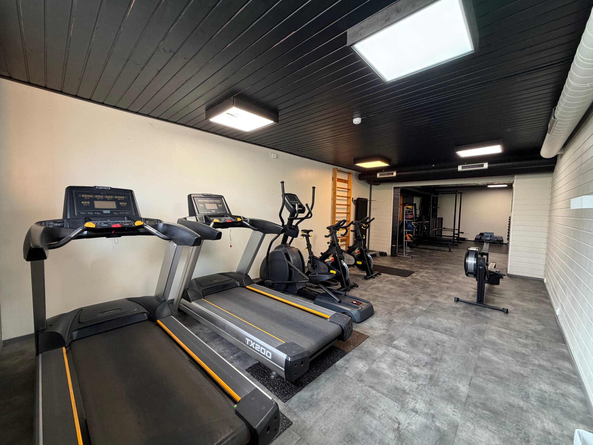 Treningssalen på Sport 4 You Sviland